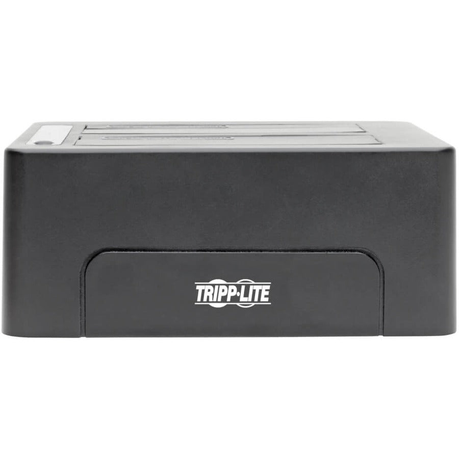 Tripp Lite by Eaton Quick Dock U439-002-CG2 Station d'accueil pour lecteur - Interface hôte USB 3.1 Type C - Prise en charge UASP externe - Noir U439-002-CG2
