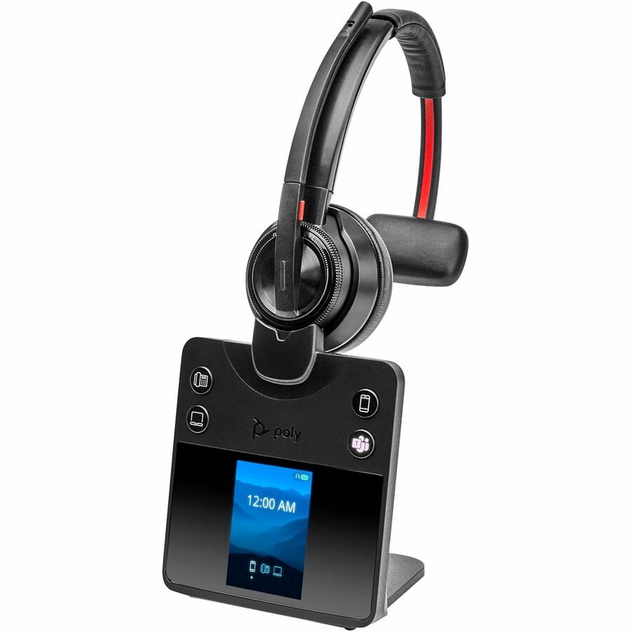 Poly Savi 8410 Office Monaural Casque DECT 1920-1930 MHz certifié Microsoft Teams 8L7E9AA#ABA