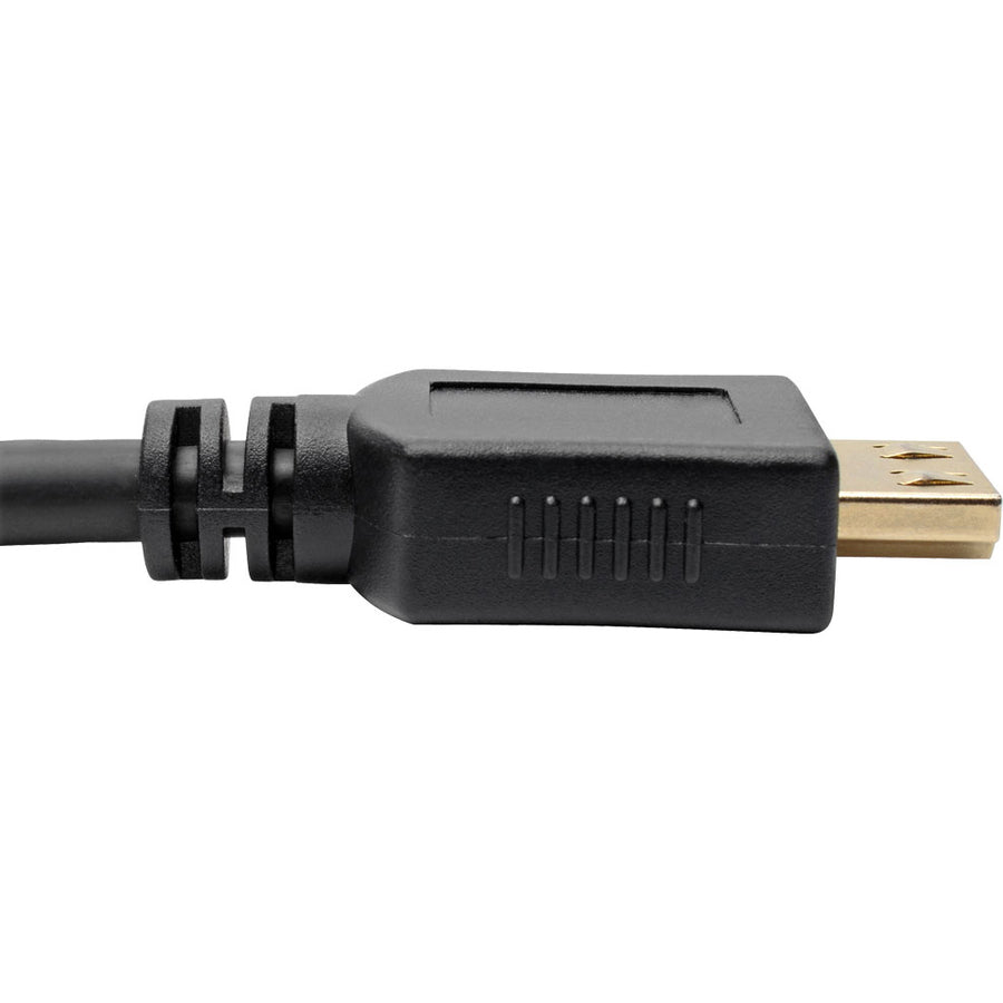 Câble HDMI haute vitesse Tripp Lite by Eaton, 10 pieds, avec connecteurs de préhension - 4K, M/M, noir P568-010-BK-GRP