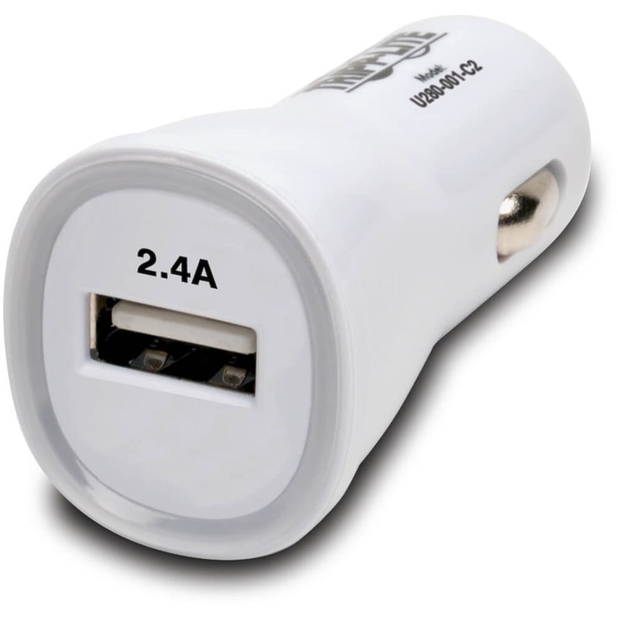 Tripp Lite by Eaton Chargeur USB pour tablette/téléphone, 5 V/2,4 A U280-001-C2