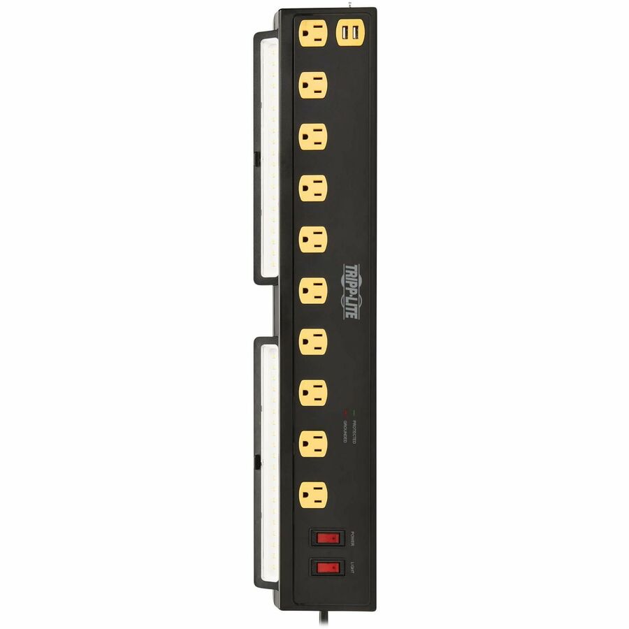 Tripp Lite by Eaton Protect It! TLP1010USB 10-Outlets Surge Suppressor/Protector TLP1010USB
