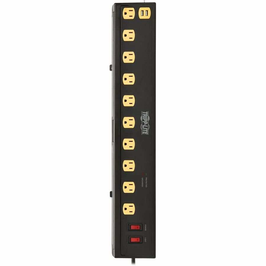 Tripp Lite by Eaton Protect It! TLP1010USB 10-Outlets Surge Suppressor/Protector TLP1010USB