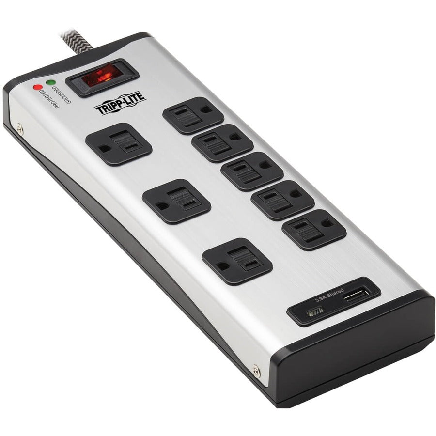 Tripp Lite by Eaton Protect It! TLM88USBC 8-Outlet Surge Suppressor/Protector TLM88USBC