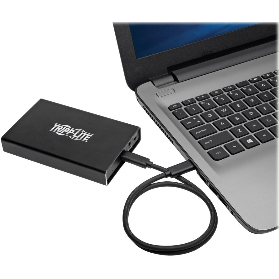Tripp Lite by Eaton U457-025-SATAG2 Drive Enclosure - USB 3.1 Host Interface - UASP Support External - Black U457-025-SATAG2