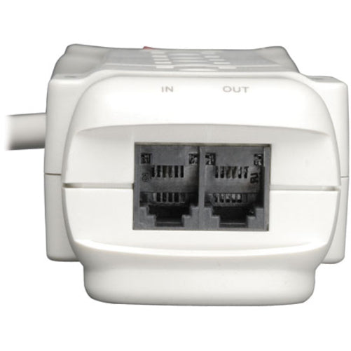 Tripp Lite Parasurtenseur Multiprise 120 V 7 Prises RJ11 Cordon 6' 1080 Joules - 7 x NEMA 5-15R - 1800 VA - 1080 J - Entrée 120 V AC - Sortie 120 V AC SUPER6TEL
