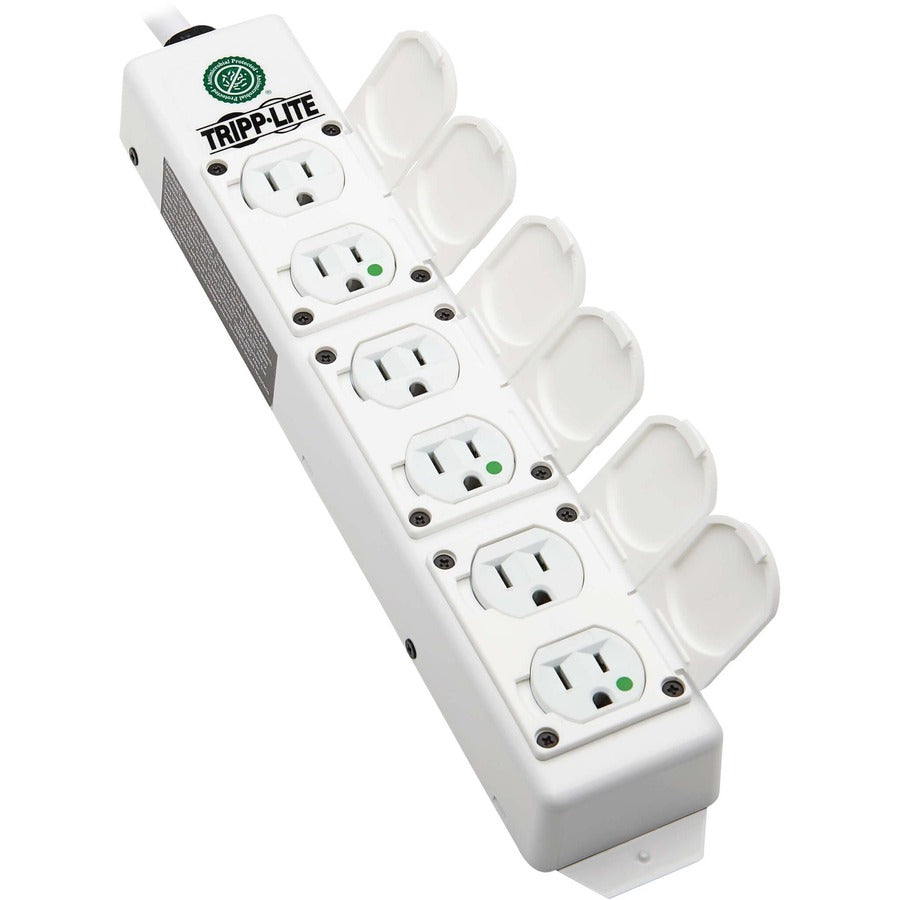 Tripp Lite by Eaton Safe-IT PS-606-HGDG 6-Outlets Power Strip PS-606-HGDG