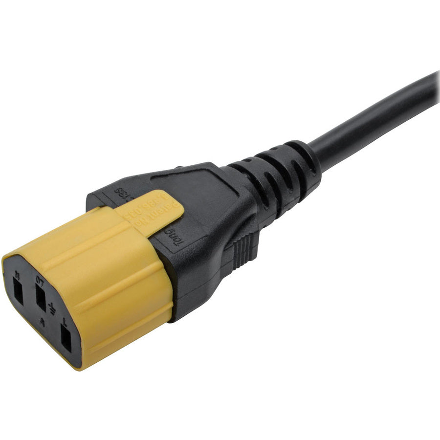 Tripp Lite by Eaton PLC14YW Inserts Plug-Lock Jaune PLC14YW