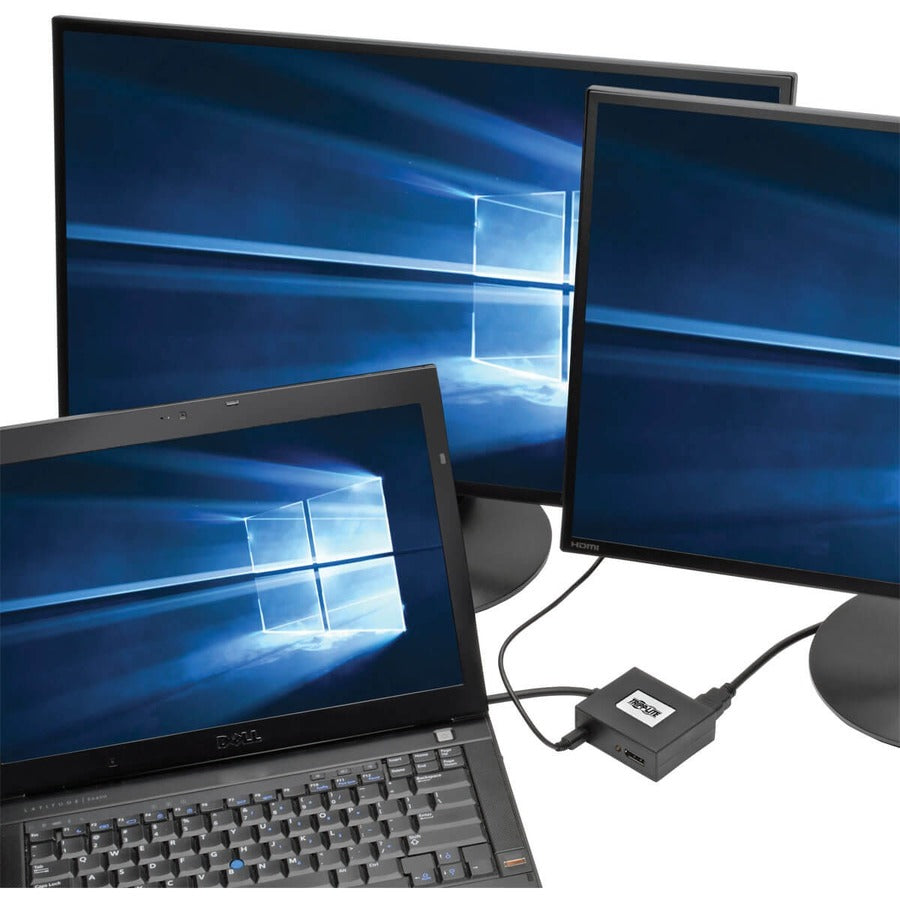 Tripp Lite by Eaton B156-002-V2 2-Port DisplayPort 1.2 MST Hub B156-002-V2