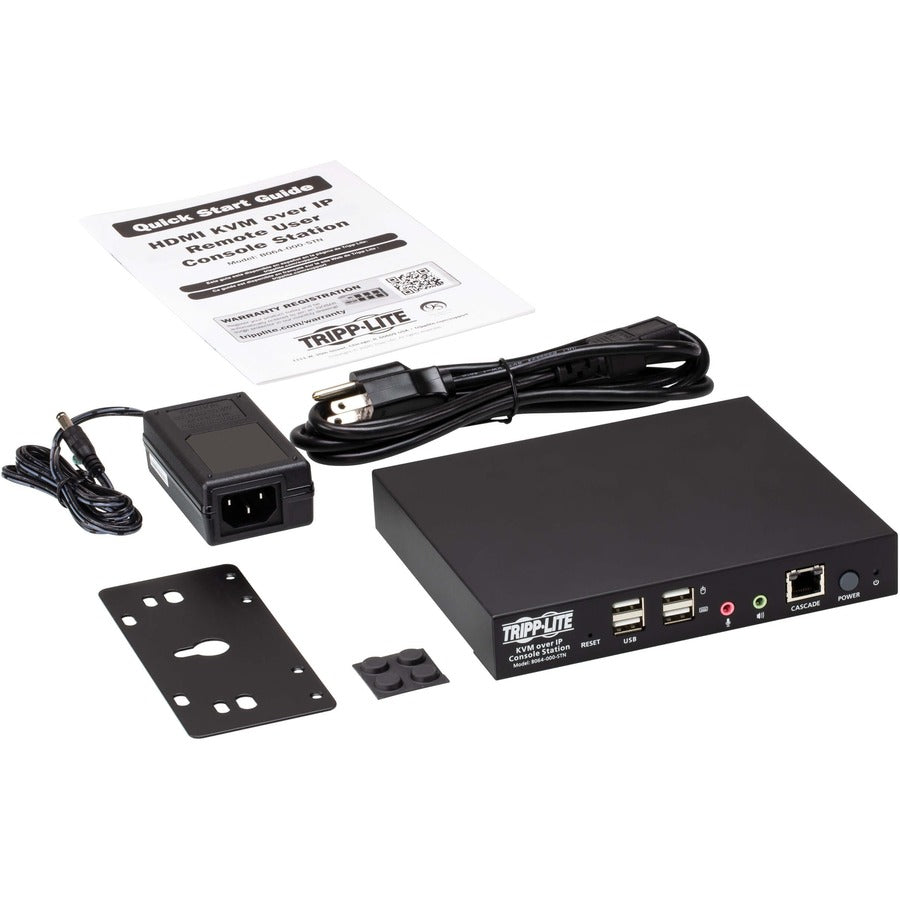 Tripp Lite by Eaton KVM sur IP Station de console utilisateur à distance B064-000-STN