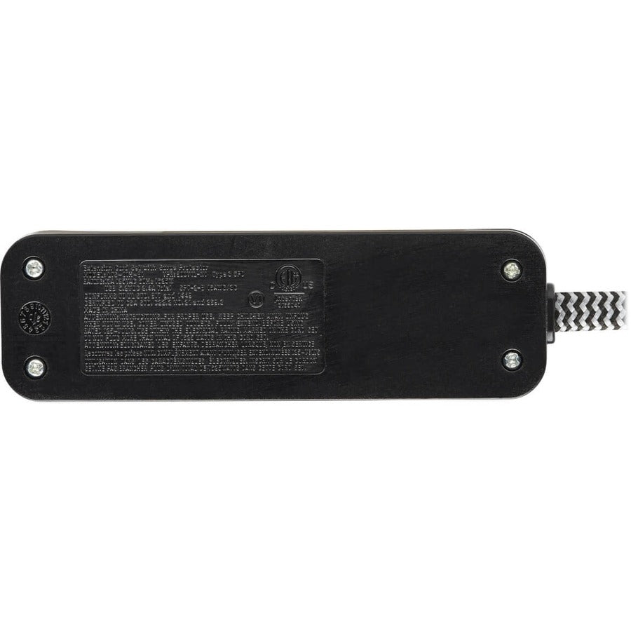 Tripp Lite par Eaton Protégez-le ! TLP104USB Suppresseur/protecteur de surtension à 1 prise TLP104USB