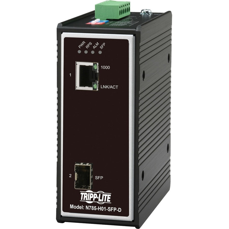 Tripp Lite par Eaton N785-I01-SFP-D Émetteur-récepteur/convertisseur de média N785-I01-SFP-D