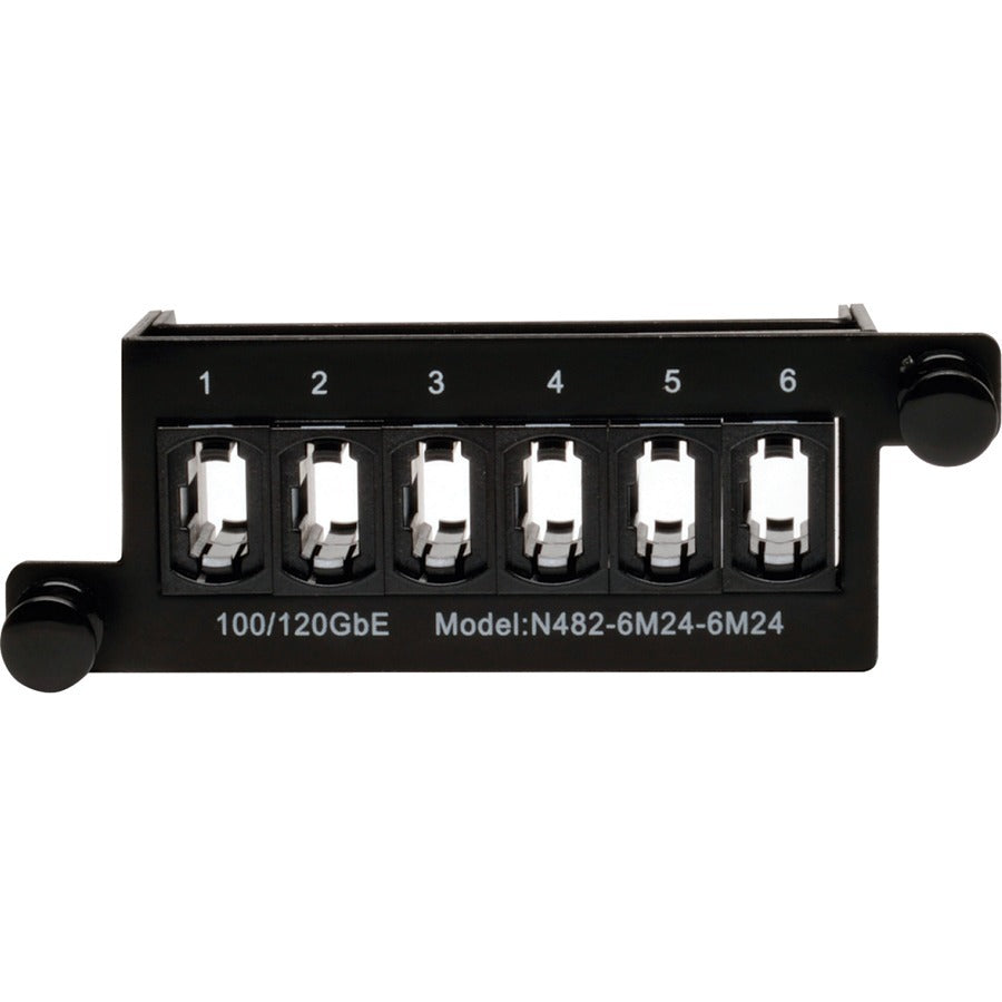 Tripp Lite 100Gb/120Gb Pass Through Cassette (x6) 24-Fiber MTP/MPO Coupler N482-6M24-6M24