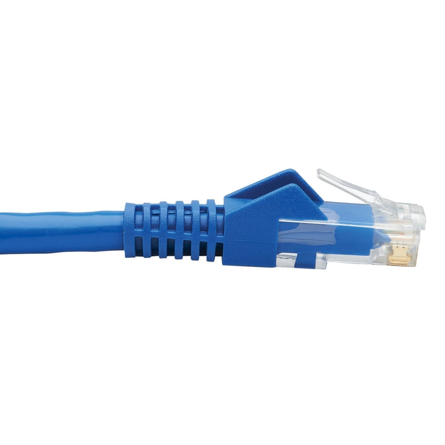 Tripp Lite by Eaton Cat6 Keystone Jack Cable Assembly, RJ45 M/F, 18 in., Blue N237-F18N-WHSH