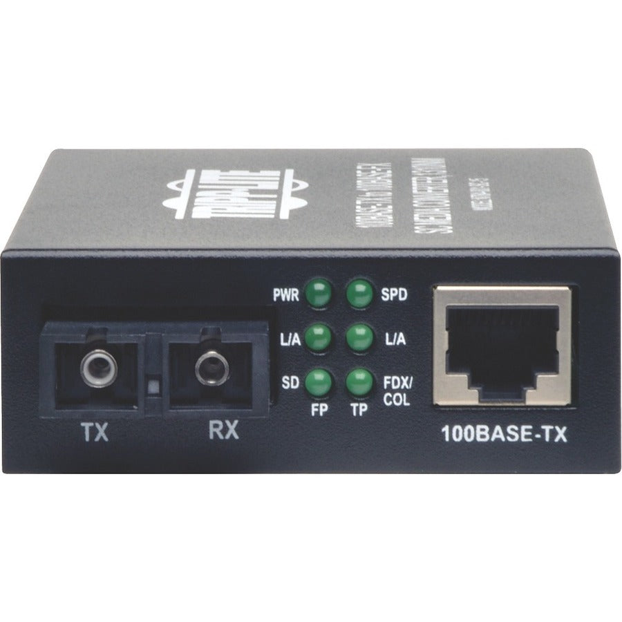 Convertisseur de média monomode Tripp Lite par Eaton 10/100 SC, 15 km, 1310 nm N784-001-SC-15