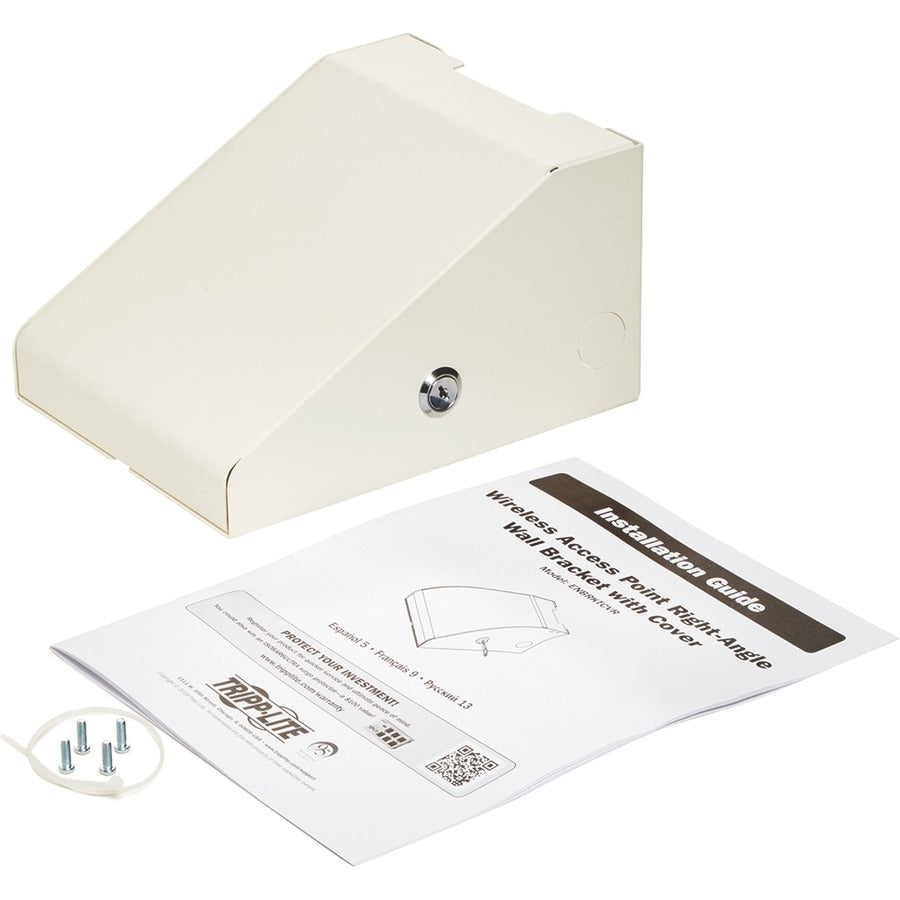 Tripp Lite by Eaton ENBRKTCVR Mounting Bracket for Wireless Access Point - White ENBRKTCVR