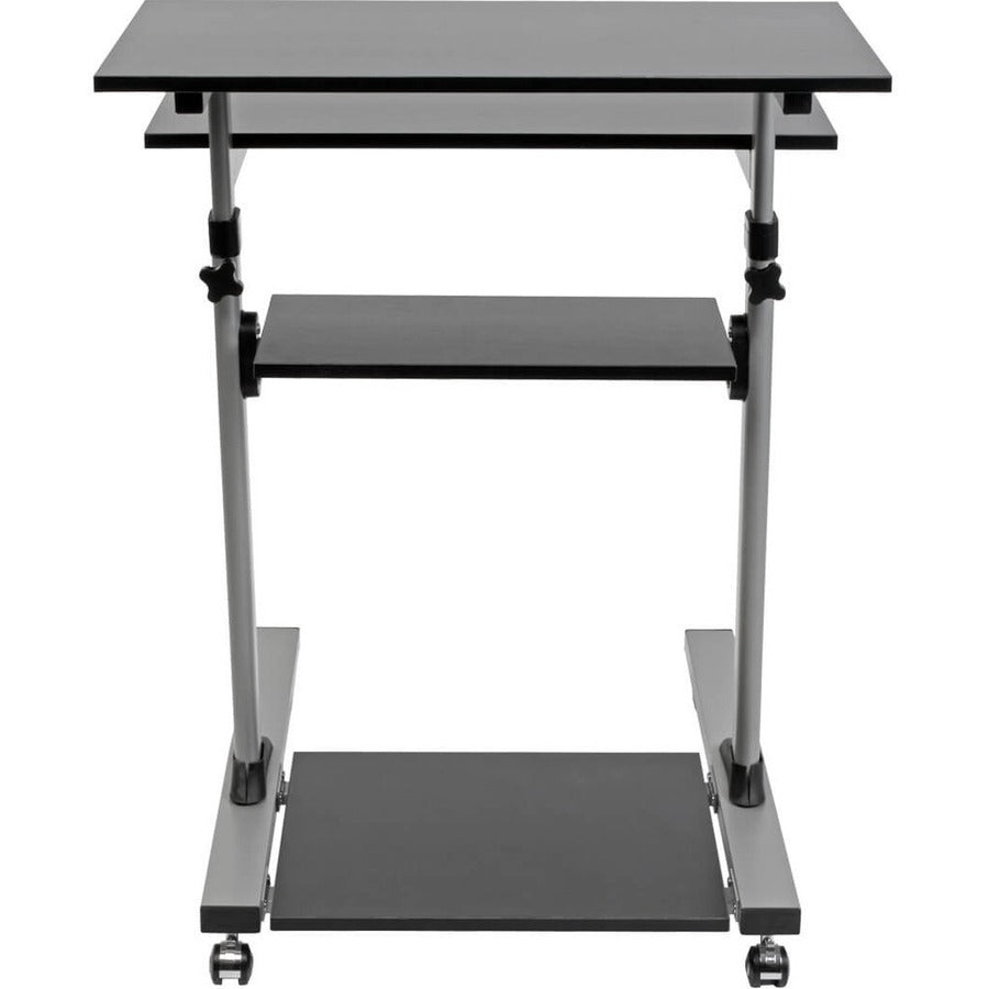 Tripp Lite by Eaton Rolling Standing Desk/Workstation on Wheels, Height Adjustable, Mobile WWSSRC