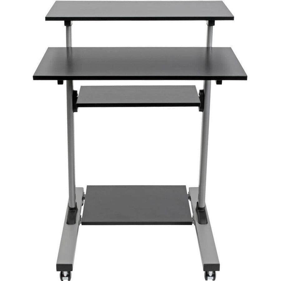 Tripp Lite by Eaton Rolling Standing Desk/Workstation on Wheels, Height Adjustable, Mobile WWSSRC
