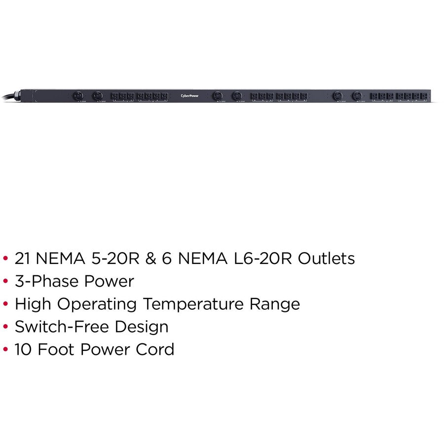 CyberPower PDU13102 27-Outlets PDU PDU13102