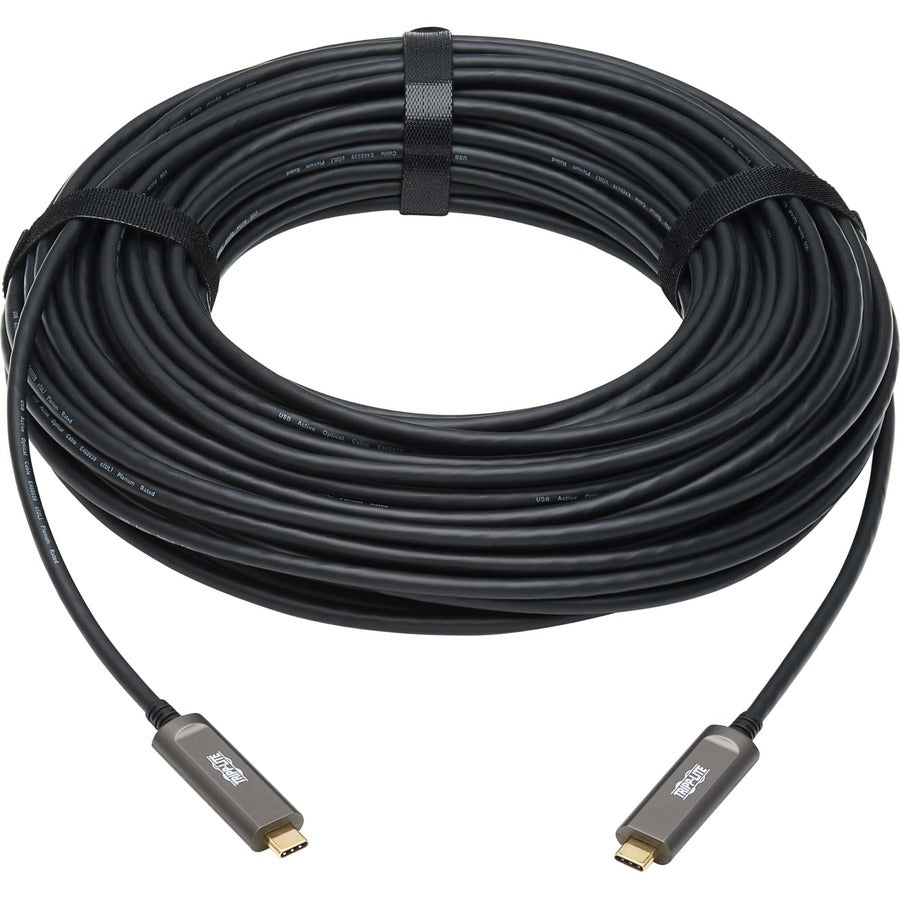 Câble optique actif à fibre optique Tripp Lite by Eaton USB 3.2 Gen 2, M/M, 20 m (66 pi) U420F-20M-D3