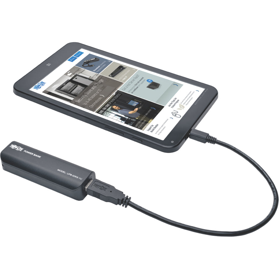 Tripp Lite par Eaton Portable 2600 mAh banque d'alimentation mobile chargeur de batterie USB UPB-02K6-1U