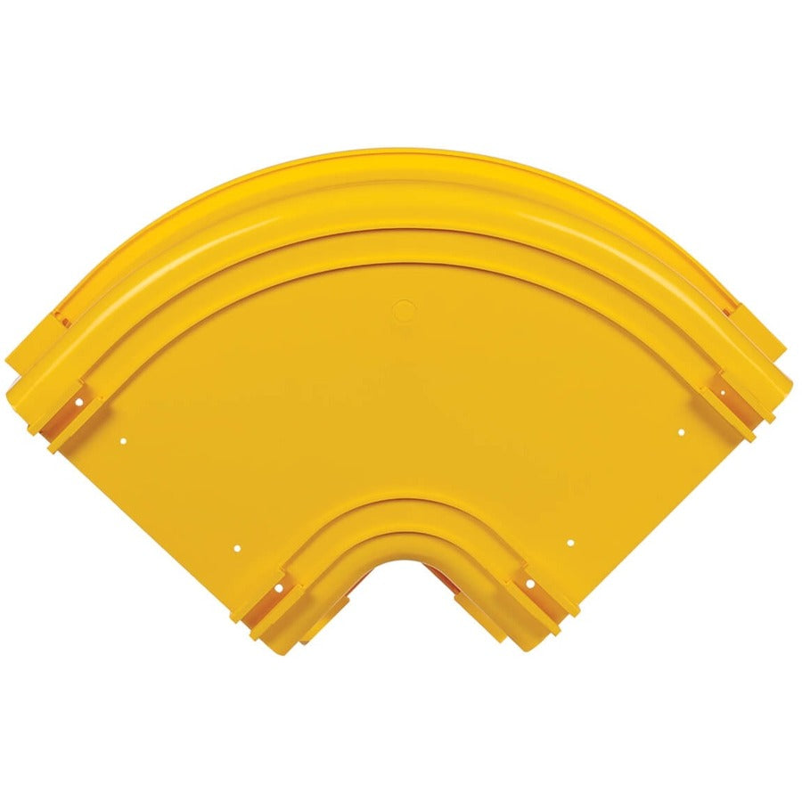 Tripp Lite by Eaton Coude horizontal à 90 degrés sans outil pour système de routage de fibre, 240 mm (10 po) SRFC10ELBOW