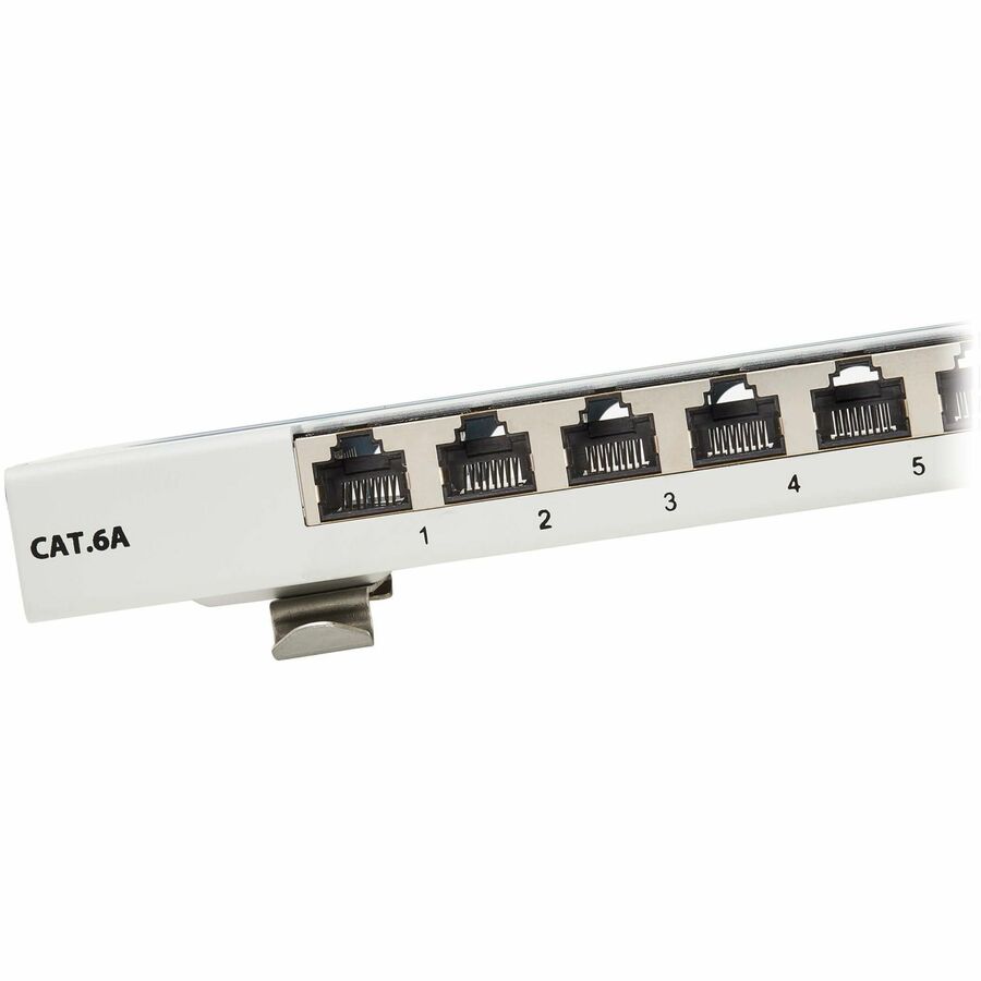 Panneau de brassage Tripp Lite by Eaton Cat6a STP, 8 ports, rail DIN ou montage mural, TAA N250-SH08-DIN6A