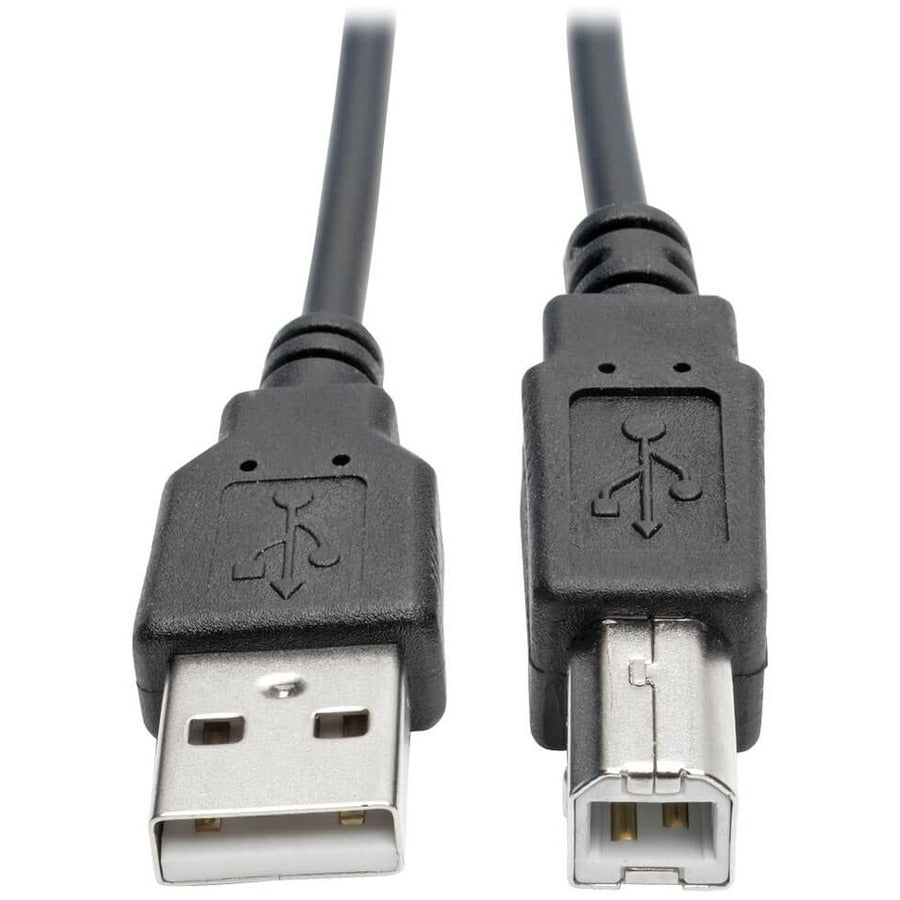 Tripp Lite by Eaton USB 2.0 Hi-Speed A/B Coiled Cable (M/M), 6 ft U022-006-COIL