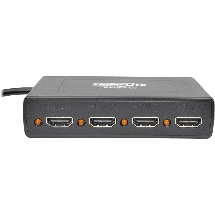 Tripp Lite by Eaton B155-004-HD-V2 4-Port Mini DisplayPort 1.2 to HDMI MST Hub B155-004-HD-V2