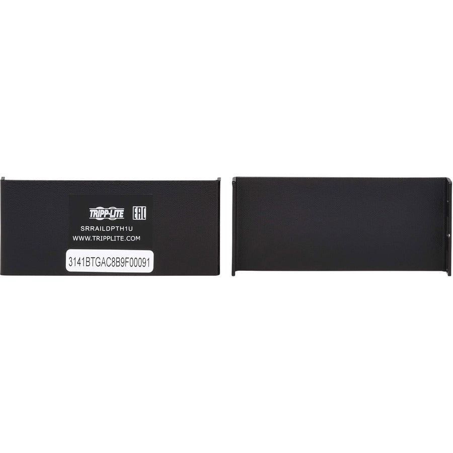 Tripp Lite by Eaton SmartRack SRRAILDPTH1U Kit de rail de montage pour serveur rack, équipement de rack, boîtier - Noir SRRAILDPTH1U
