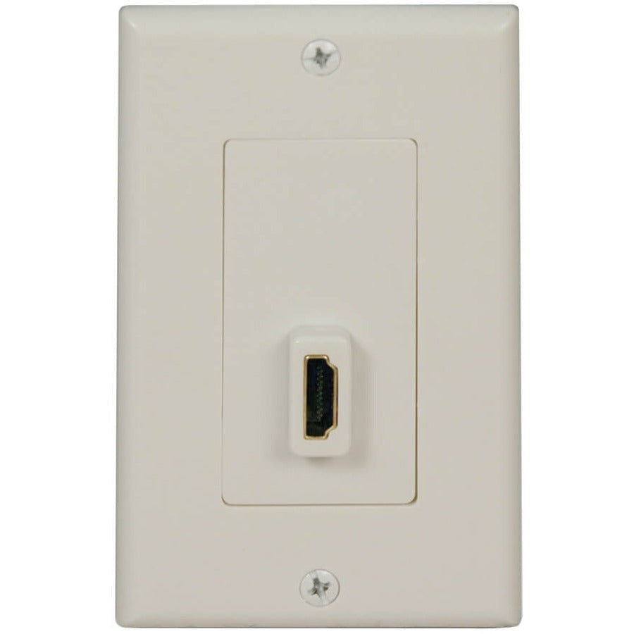 Tripp Lite Home Cinéma HDMI Envoi/Réception Pass-Through Plaque murale P166-001-P