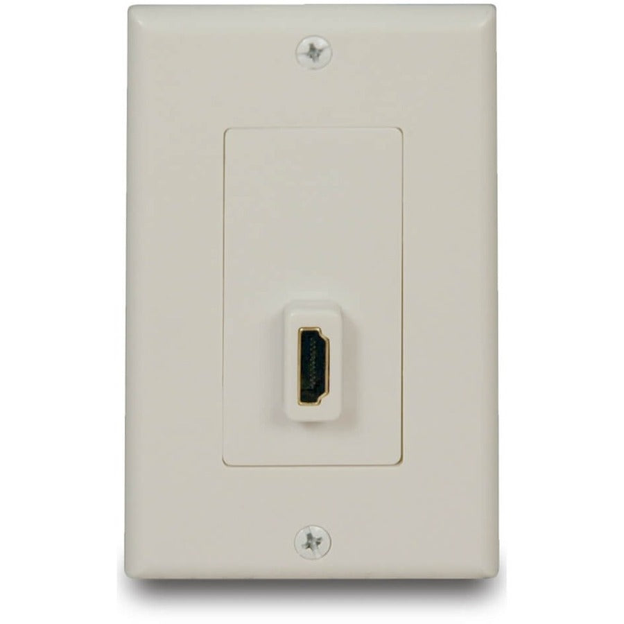 Tripp Lite Home Cinéma HDMI Envoi/Réception Pass-Through Plaque murale P166-001-P