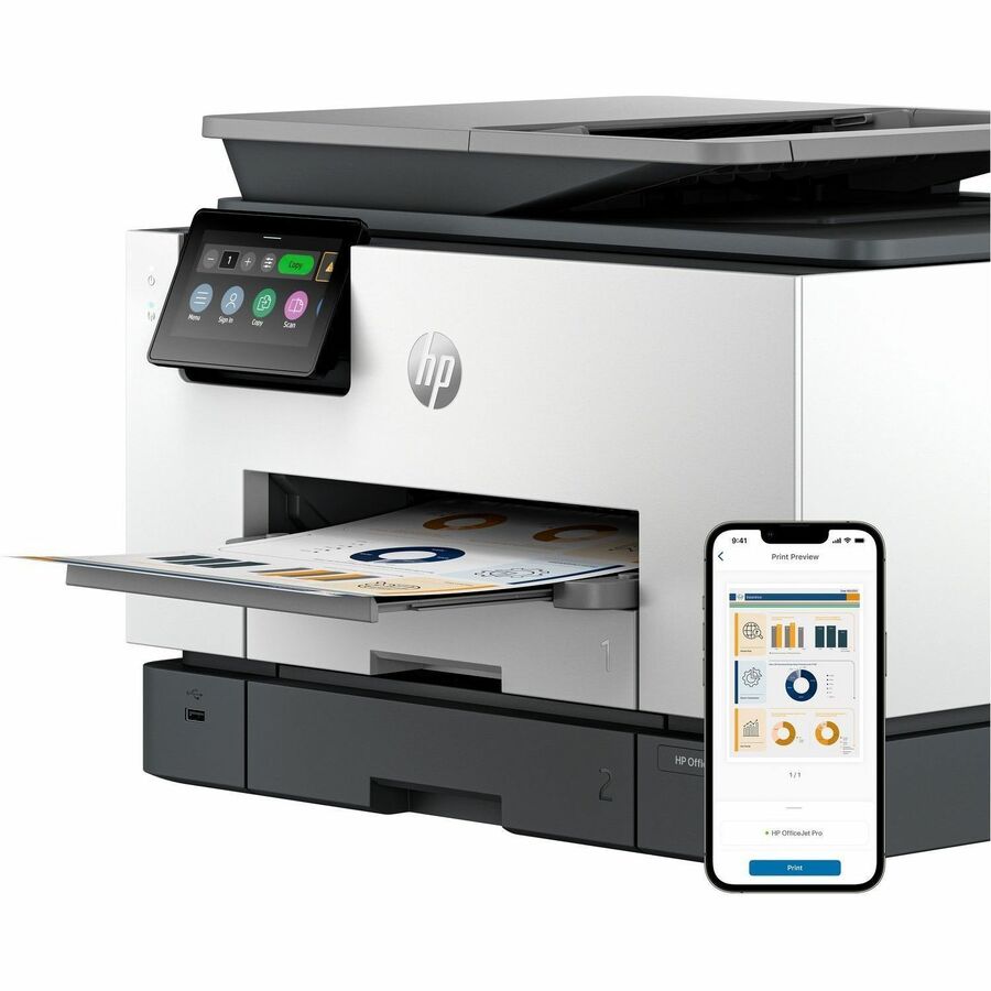 HP OfficeJet Pro 9130b AiO Printer 4U555A#B1H