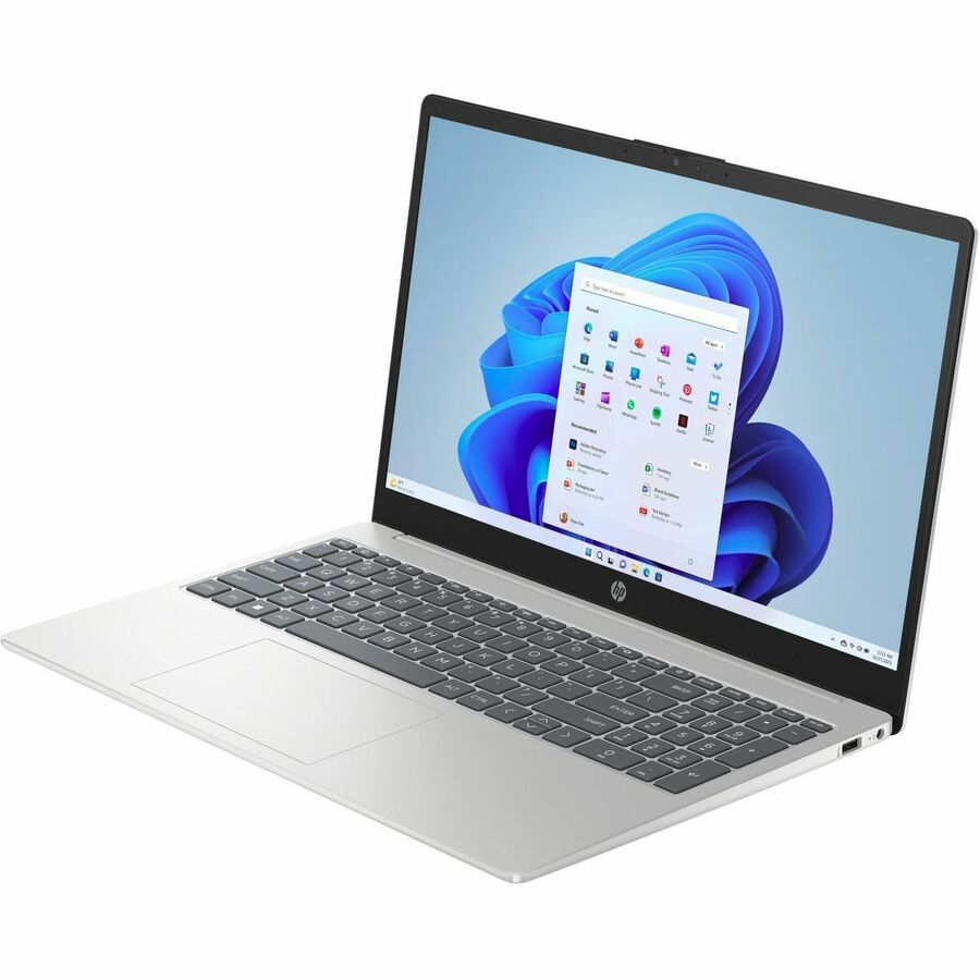 Ordinateur portable HP 15-fc0000 15-fc0030ca 15,6" - Full HD - 1920 x 1080 - AMD Ryzen 5 7520U Quad-core (4 cœurs) - 16 Go de RAM totale - 16 Go de mémoire intégrée - 1 To SSD - Argent naturel 7P9V5UA# ABL