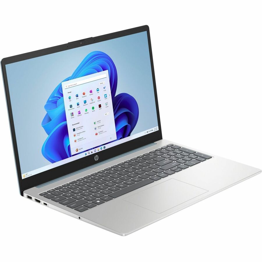 Ordinateur portable HP 15-fc0000 15-fc0030ca 15,6" - Full HD - 1920 x 1080 - AMD Ryzen 5 7520U Quad-core (4 cœurs) - 16 Go de RAM totale - 16 Go de mémoire intégrée - 1 To SSD - Argent naturel 7P9V5UA# ABL