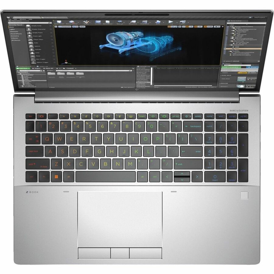Station de travail mobile HP ZBook Fury G10 16" - WUXGA - 1920 x 1200 - Intel Core i7 13e génération i7-13850HX Icosa-core (20 cœurs) 2,20 GHz - 16 Go de RAM totale - 1 To SSD 878K3UT#ABA