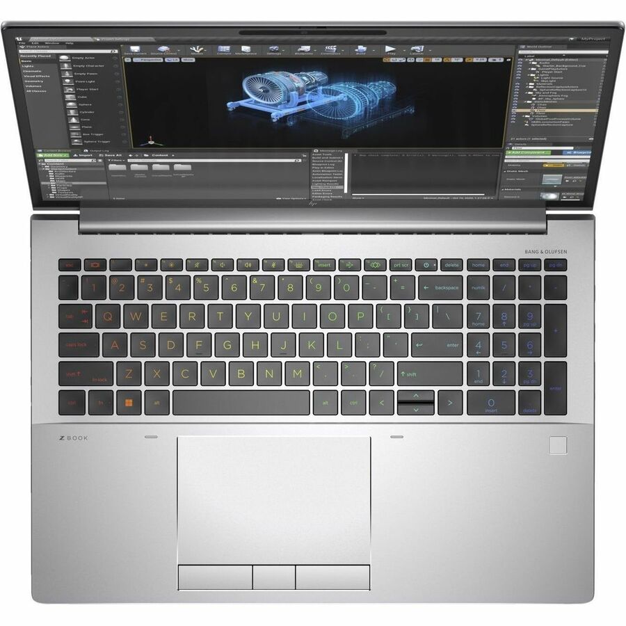 HP ZBook Fury G10 16" Mobile Workstation - WUXGA - 1920 x 1200 - Intel Core i7 13th Gen i7-13700HX Hexadeca-core (16 Core) 2.10 GHz - 16 GB Total RAM - 512 GB SSD 878K1UT#ABA