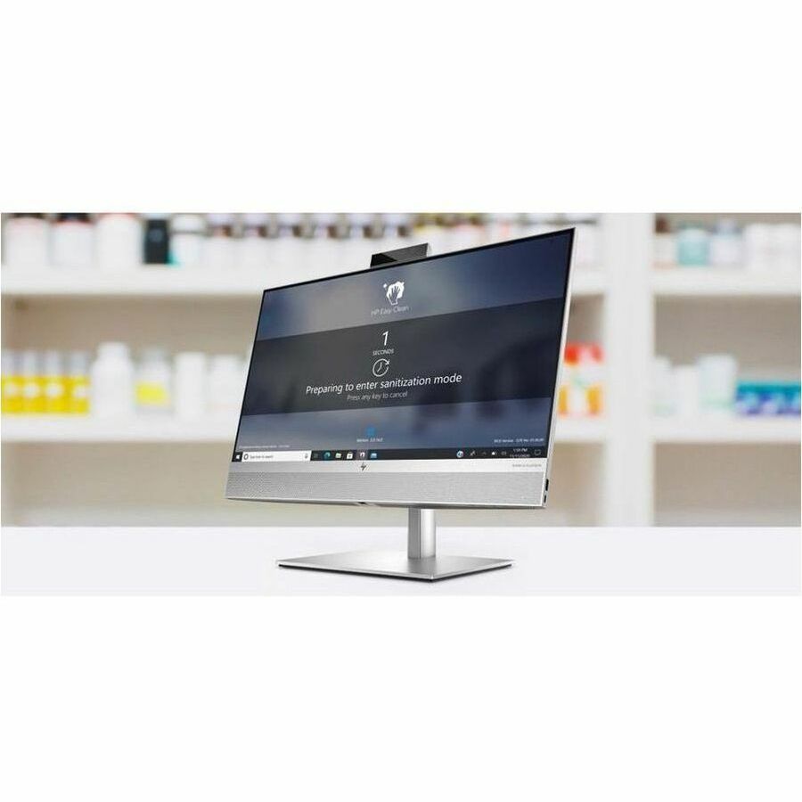Ordinateur tout-en-un HP EliteOne 840 G9 - Intel Core i5 12e génération i5-12500 Hexa-core (6 cœurs) 3 GHz - 8 Go de RAM DDR5 SDRAM - 256 Go M.2 PCI Express NVMe SSD - 23,8" Full HD 1920 Écran tactile x 1080 - Bureau 83R38UT#ABA