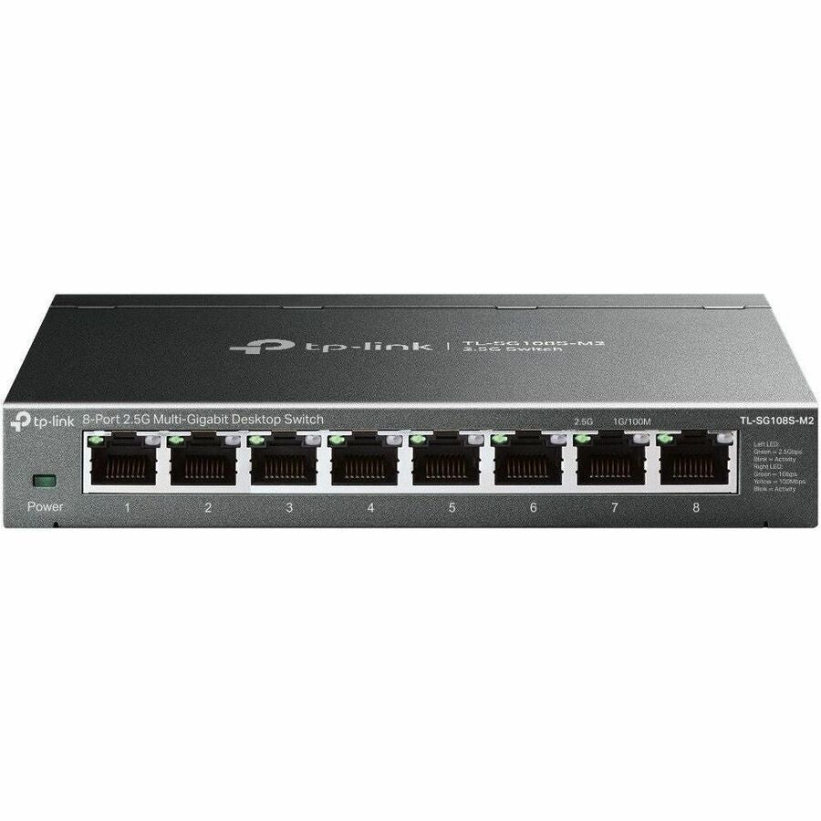 Commutateur de bureau multi-Gigabit TP-Link 8 ports 2,5G TL-SG108S-M2