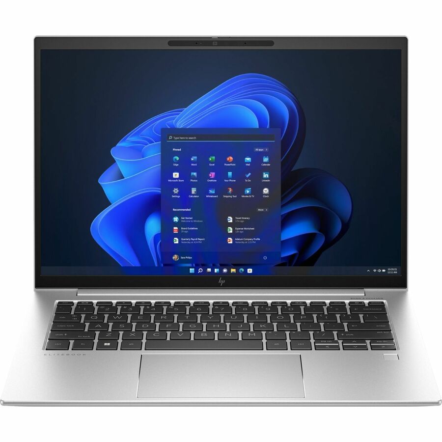 Ordinateur portable à écran tactile HP EliteBook 840 G10 14" - WUXGA - 1920 x 1200 - Intel Core i7 13e génération i7-1360P Dodeca-core (12 cœurs) - 16 Go de RAM totale - 512 Go SSD - Argent 89D96UT#ABA