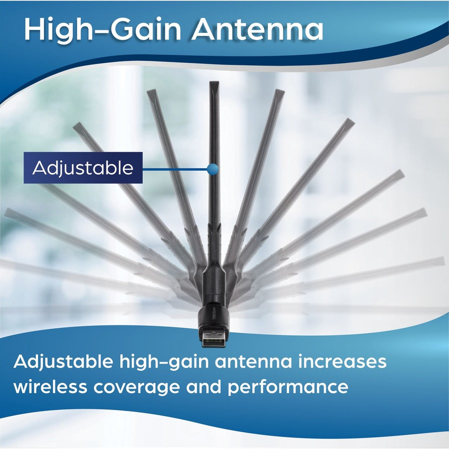 TRENDnet TEW-805UBH IEEE 802.11ac Wi-Fi Adapter - TAA Compliant TEW-805UBH