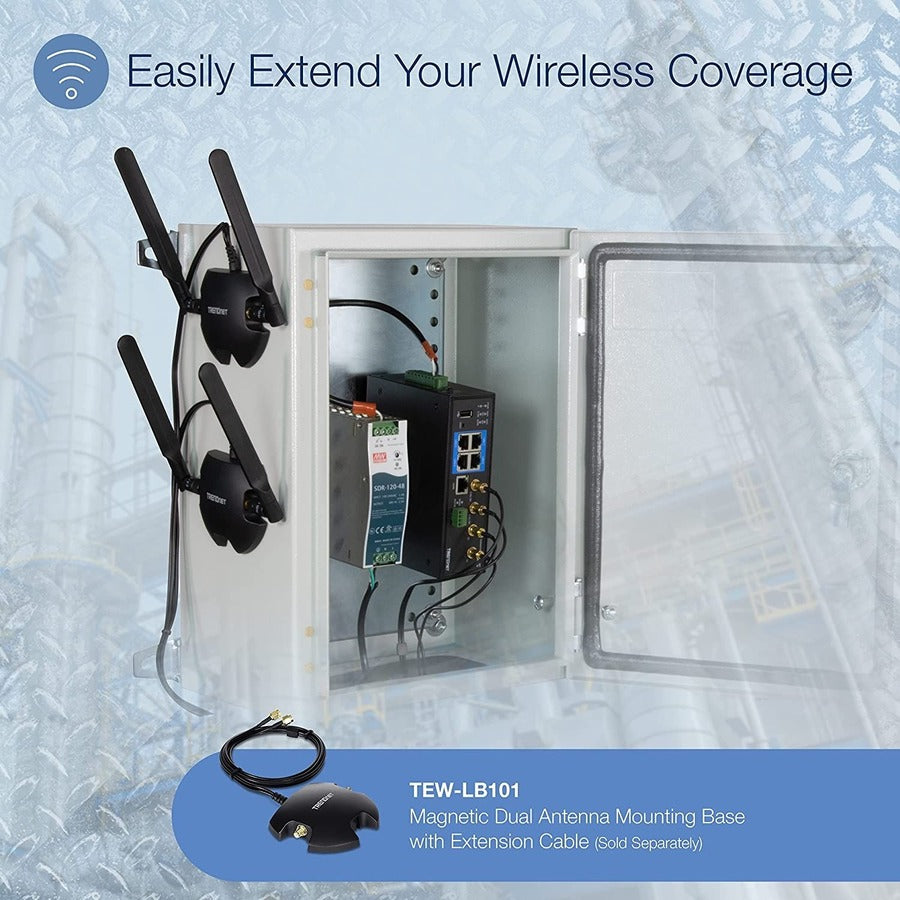 TRENDnet TI-W100  IEEE 802.11ac Ethernet Wireless Router - TAA Compliant TI-W100