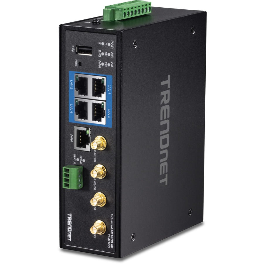 TRENDnet TI-W100  IEEE 802.11ac Ethernet Wireless Router - TAA Compliant TI-W100