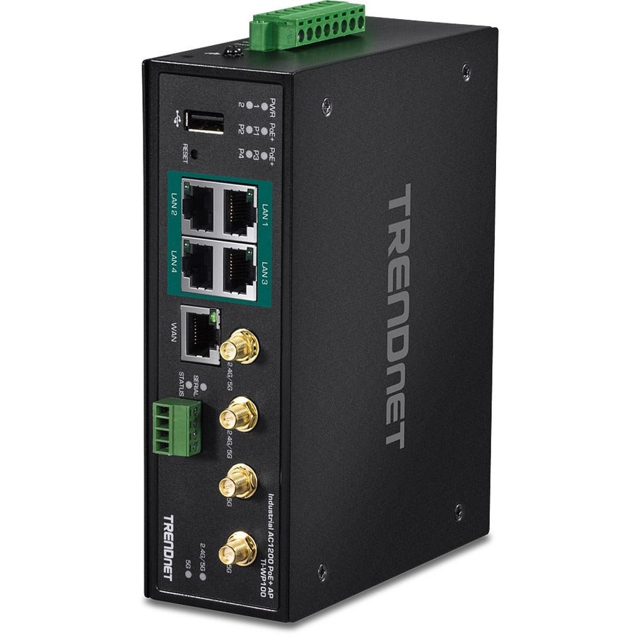 TRENDnet TI-W100  IEEE 802.11ac Ethernet Wireless Router - TAA Compliant TI-W100
