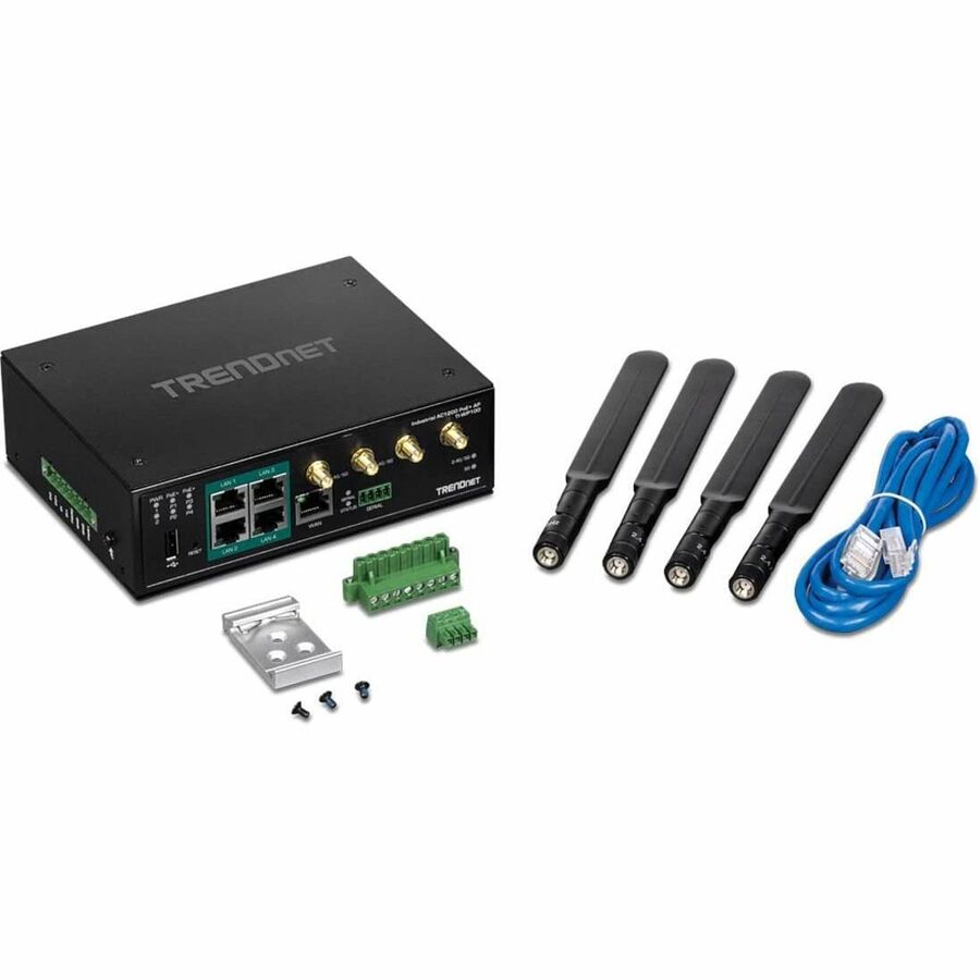 TRENDnet TI-WP100 Routeur sans fil Ethernet Wi-Fi 5 IEEE 802.11ac - Conforme TAA TI-WP100