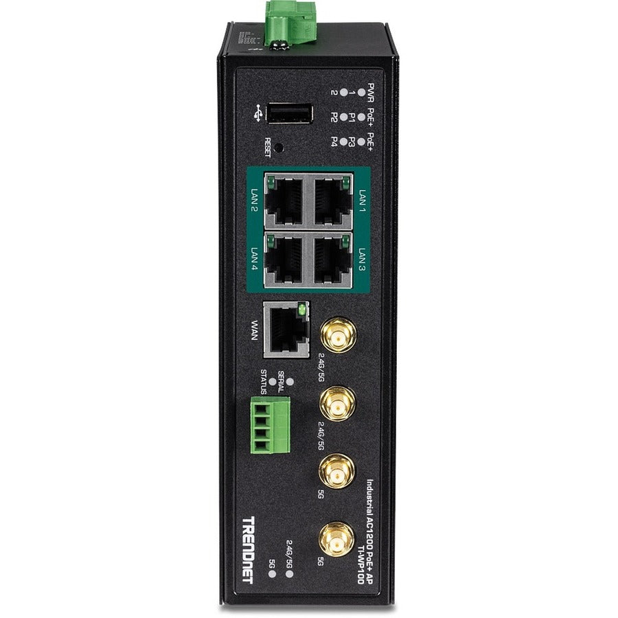TRENDnet TI-WP100 Routeur sans fil Ethernet Wi-Fi 5 IEEE 802.11ac - Conforme TAA TI-WP100