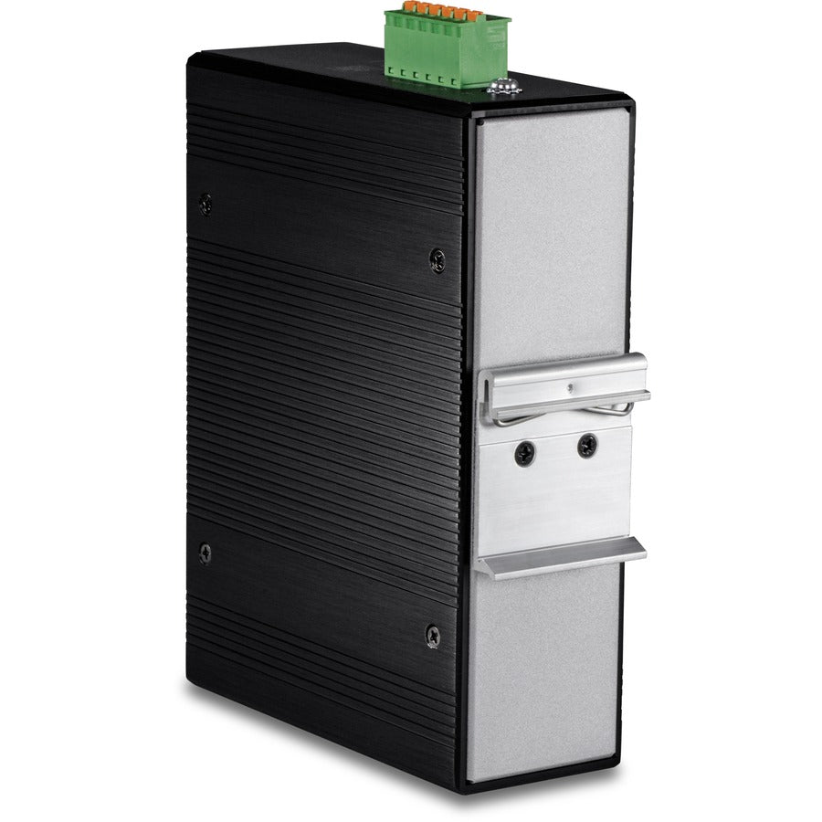 TRENDnet 12-Port Hardened Industrial Gigabit PoE+ Layer 2+ Managed DIN-Rail Switch, 240W Power Budget, Hardened IP30 Network Ethernet Gigabit PoE+ Switch, Lifetime Protection, Black, TI-PG1284i TI-PG1284i