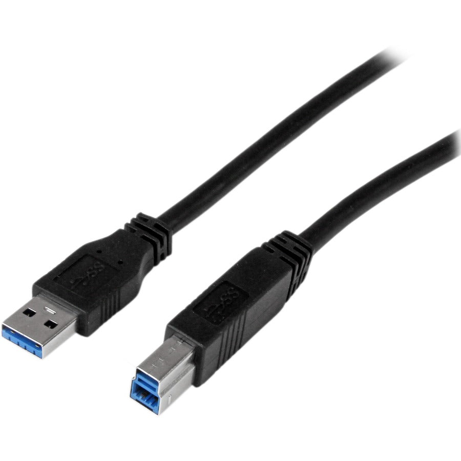 Câble USB 3.0 A vers B SuperSpeed certifié StarTech.com de 2 m (6 pieds) - M/M USB3CAB2M