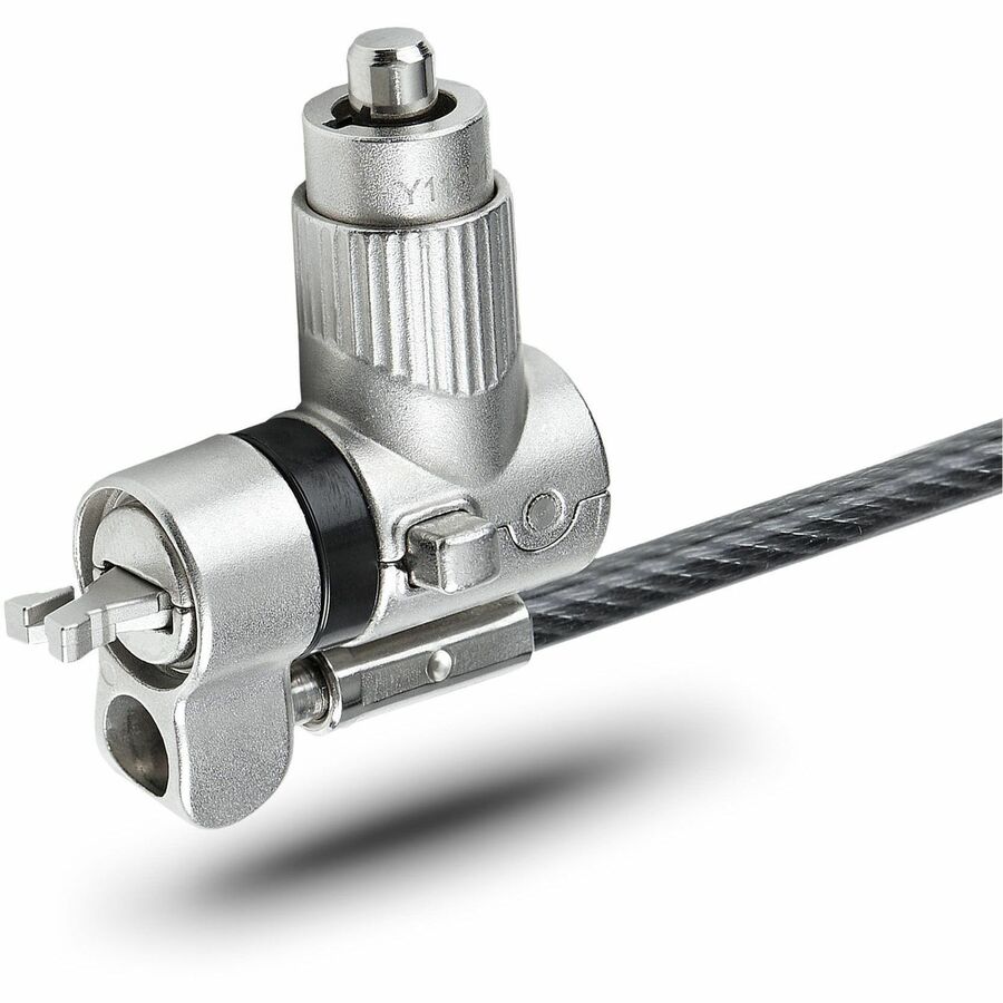 StarTech.com Universal Laptop Lock 6.6ft, Security Cable For Notebook Compatible w/Noble Wedge®/Nano/K-Slot; Keyed Locking Cable UNIVK-LAPTOP-LOCK