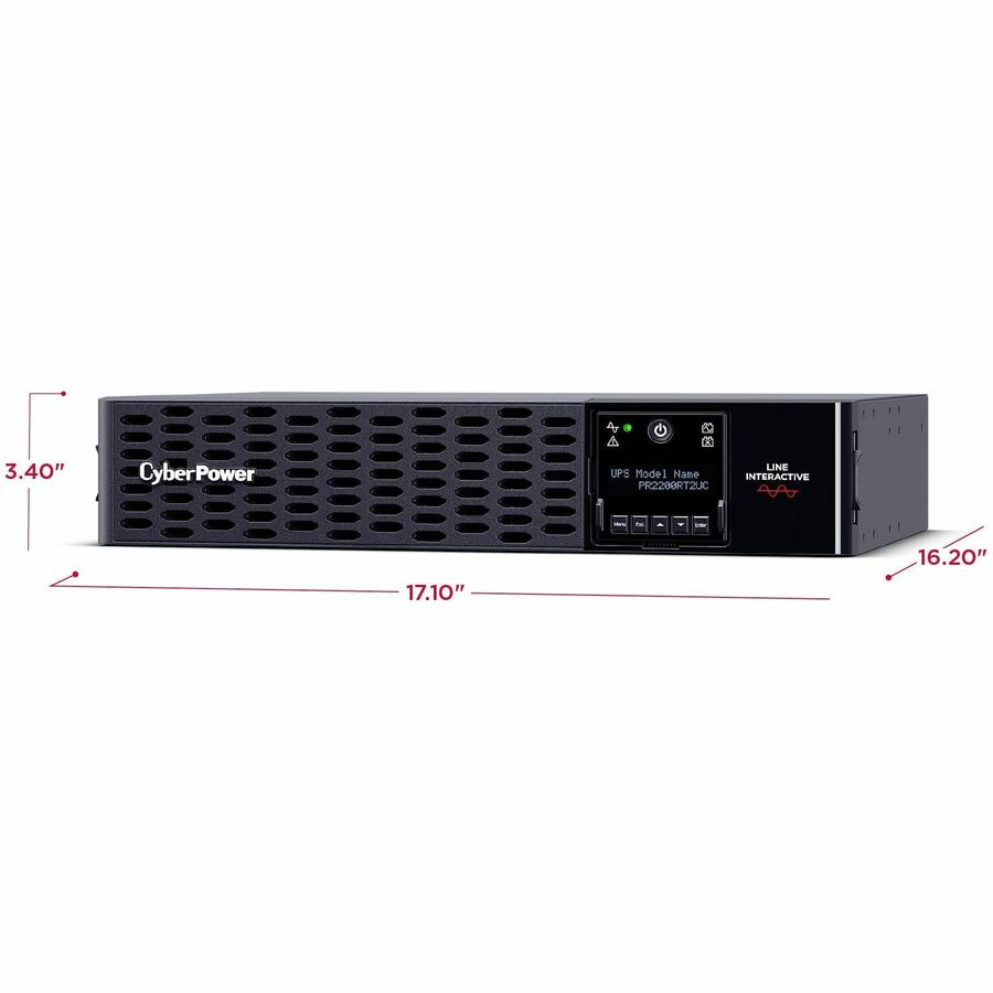 CyberPower Smart App Sinewave PR2200RT2UC Onduleur rack/tour 2 200 VA PR2200RT2UC
