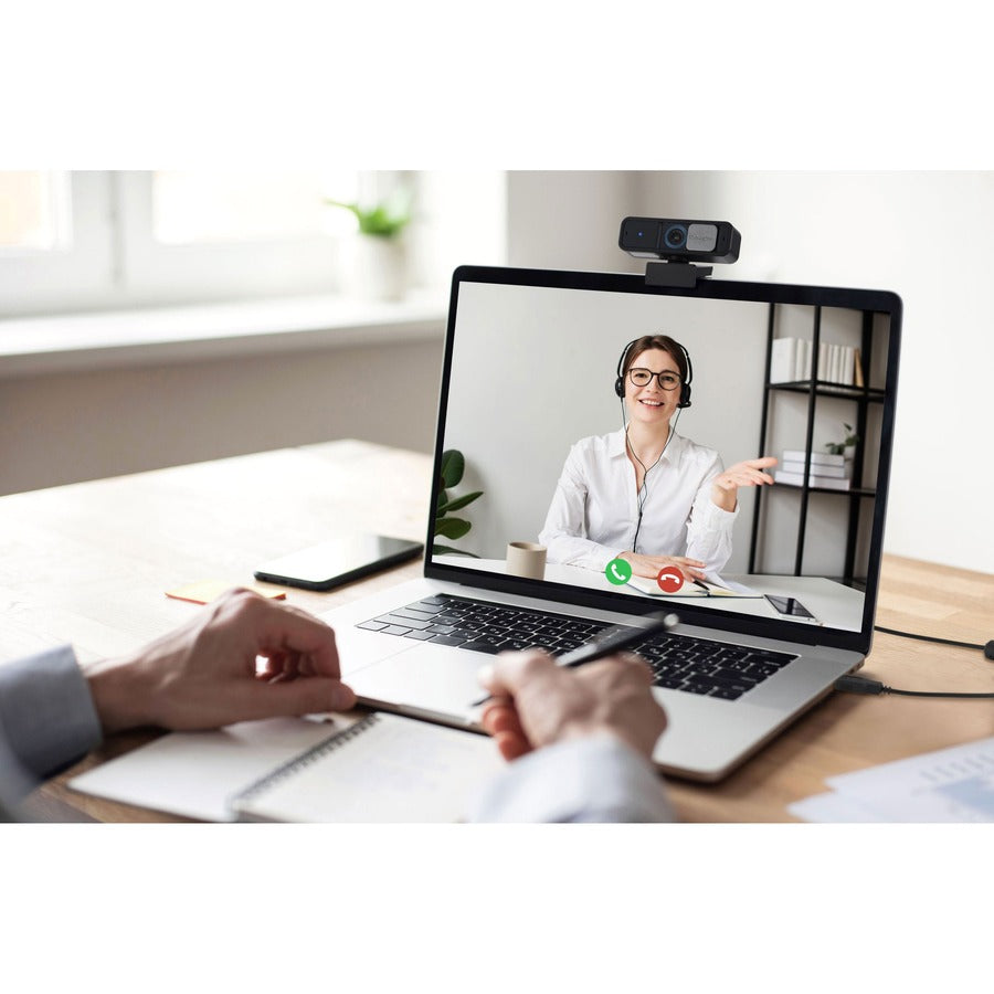 Webcam Kensington W2050 - 2 Mégapixels - 30 ips - Noir - USB K81176WW